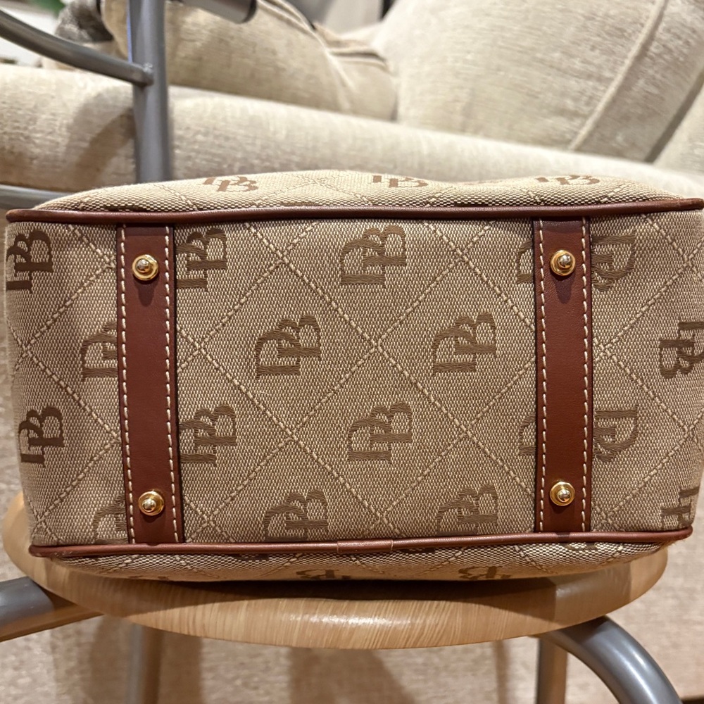 Dooney and Bourke Vintage Signature Canvas Tote - Picture 9 of 17